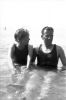 Ernest Casson Quill & Marguerite Quill nee Dixon, Bathing, Jersey, 1930